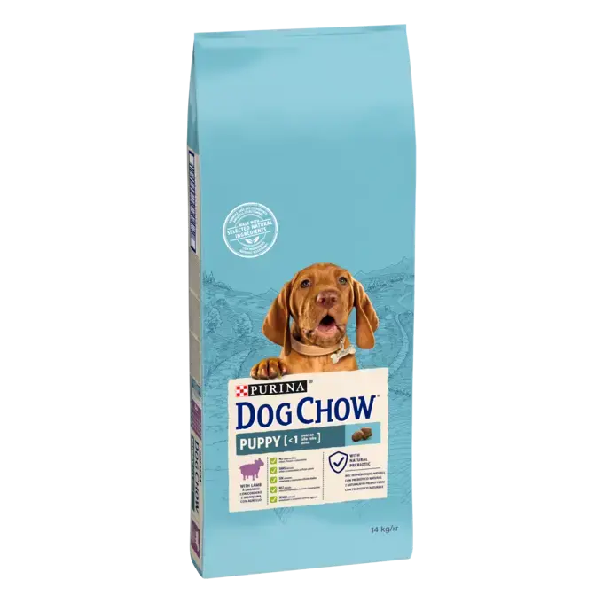 Karma Purina DOG CHOW Puppy z Jagni cin PURINA